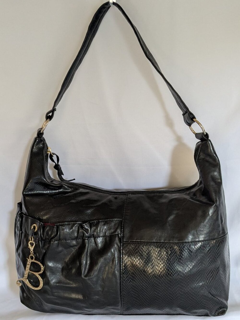 Beyonce HEAT Black Slouchy Hobo-style Shoulder Bag